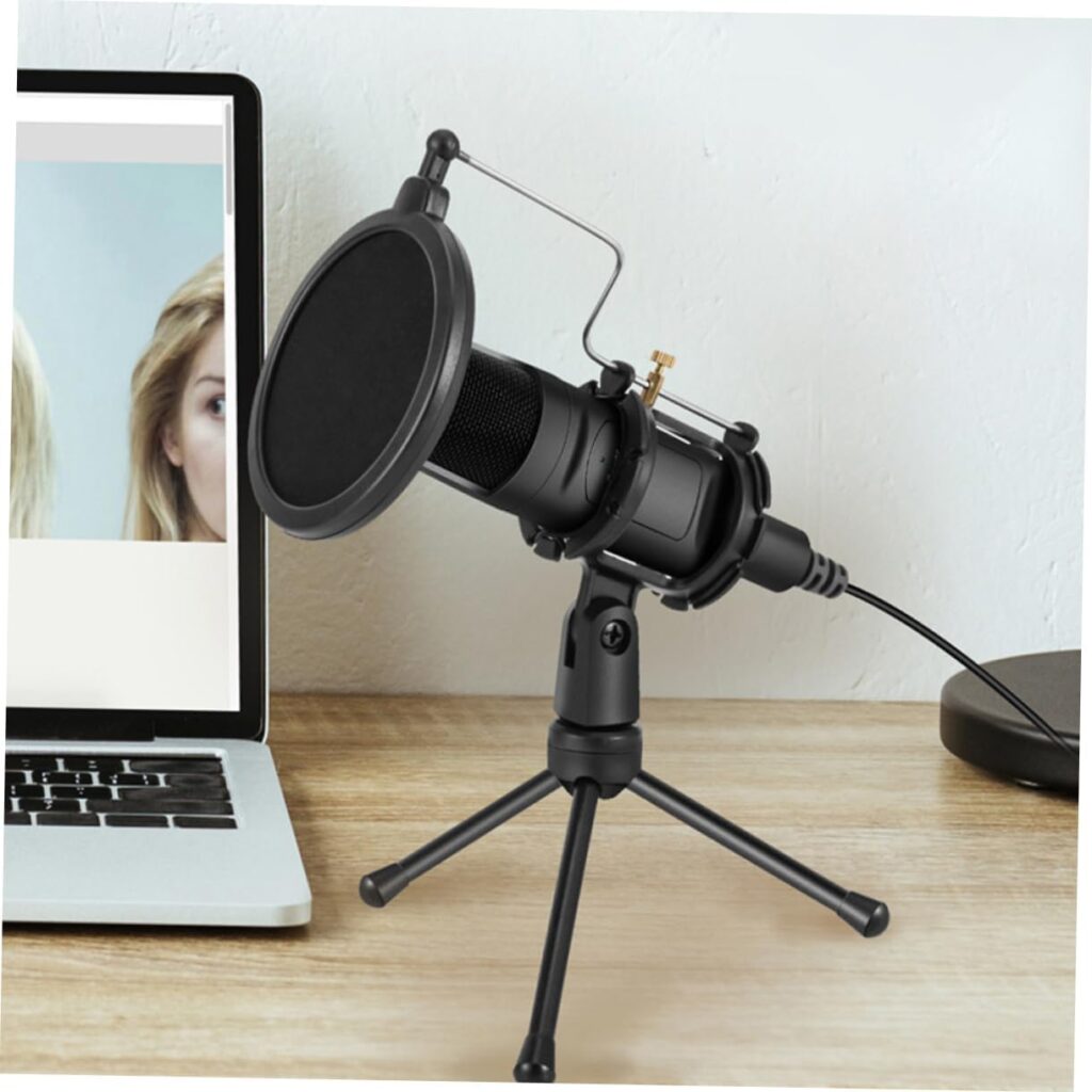 SUPVOX 3 Sets Table Microphone Set Desktop Microphone Laptop Microphone Computer Microphone Noise Cancelling Microphones Microphone for Laptop Microphone for Computer Advanced Suite Abs